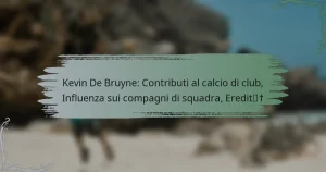 Kevin De Bruyne: Contributi al calcio di club, Influenza sui compagni di squadra, Eredità